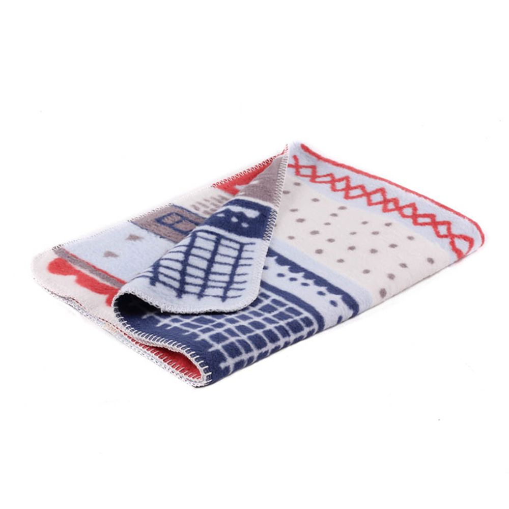 Throw blankets - BABY BLANKET STORIES HAPPY – ORGANIC COTTON - FABGOOSE