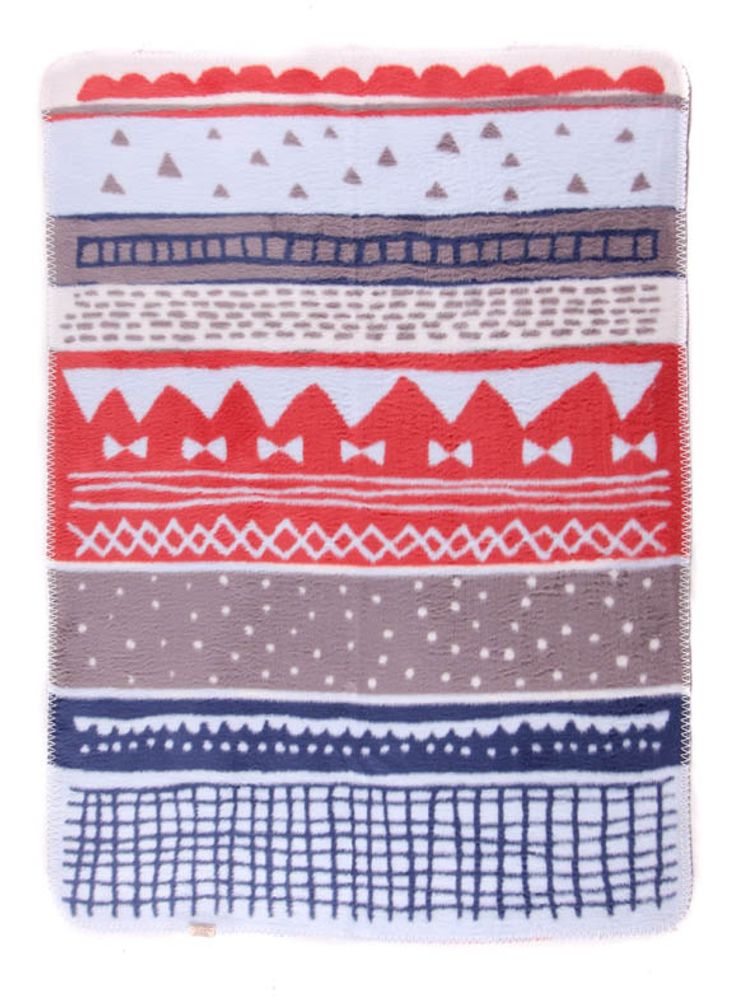 Throw blankets - BABY BLANKET STORIES HAPPY – ORGANIC COTTON - FABGOOSE