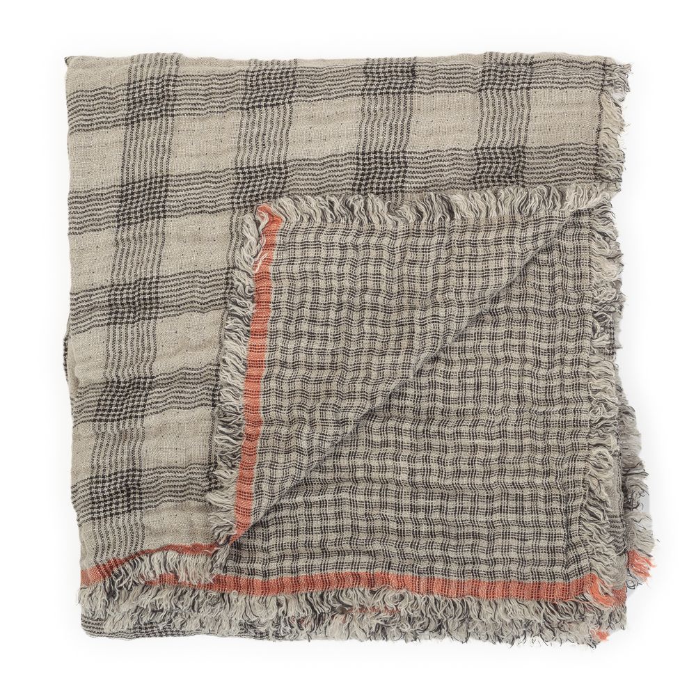 Throw blankets - Inverness Throw and Bedspreads - LE MONDE SAUVAGE BEATRICE LAVAL