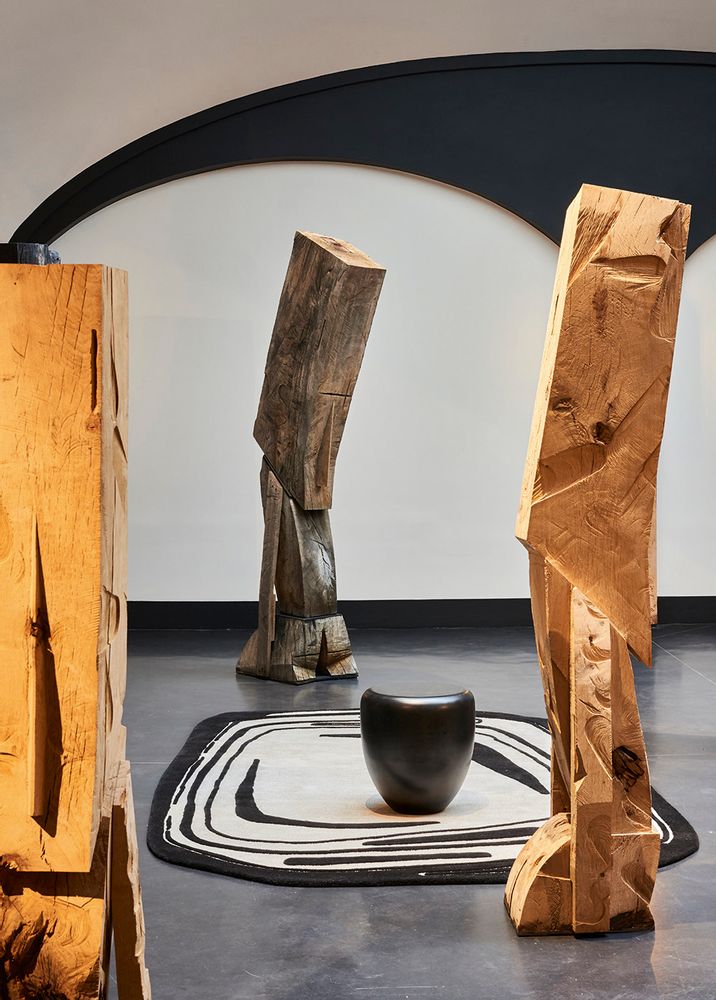 Contemporary carpets - FRAGMENT model carpet - TOULEMONDE BOCHART