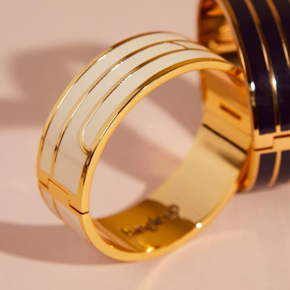 Bijoux - BRACELET GAYA BLANC SABLE - BANGLE UP