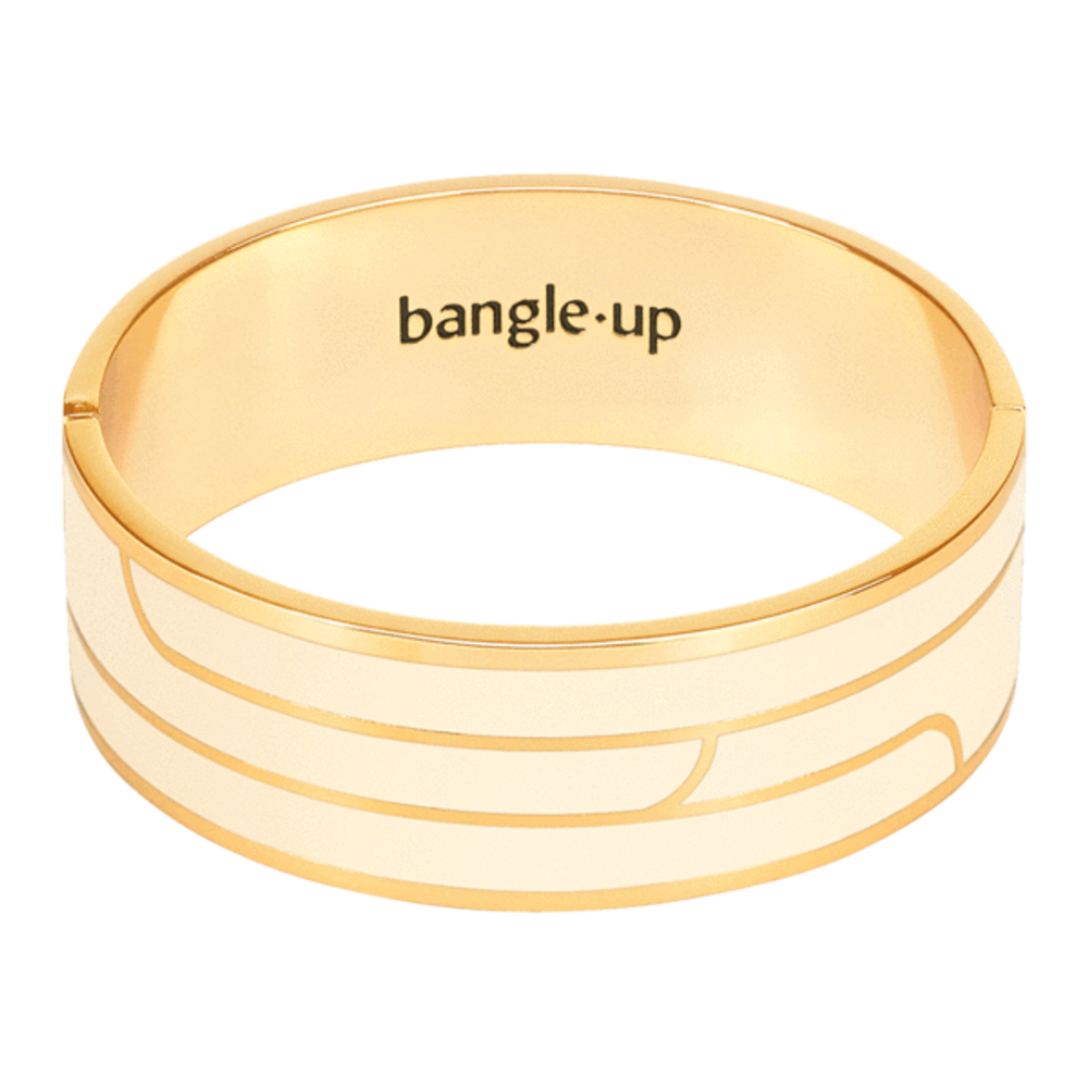 Bijoux - BRACELET GAYA BLANC SABLE - BANGLE UP