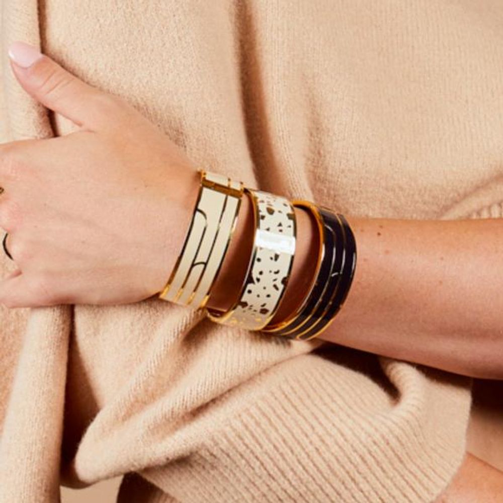 Bijoux - BRACELET GAYA BLANC SABLE - BANGLE UP