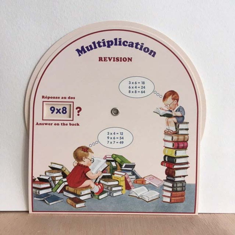 Children's games - Disc multiplication - answer in back - LUDOM-ÉDITION