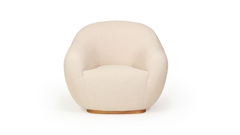 Armchairs - NIEMEYER II Armchair, Sofa and stool - INSIDHERLAND