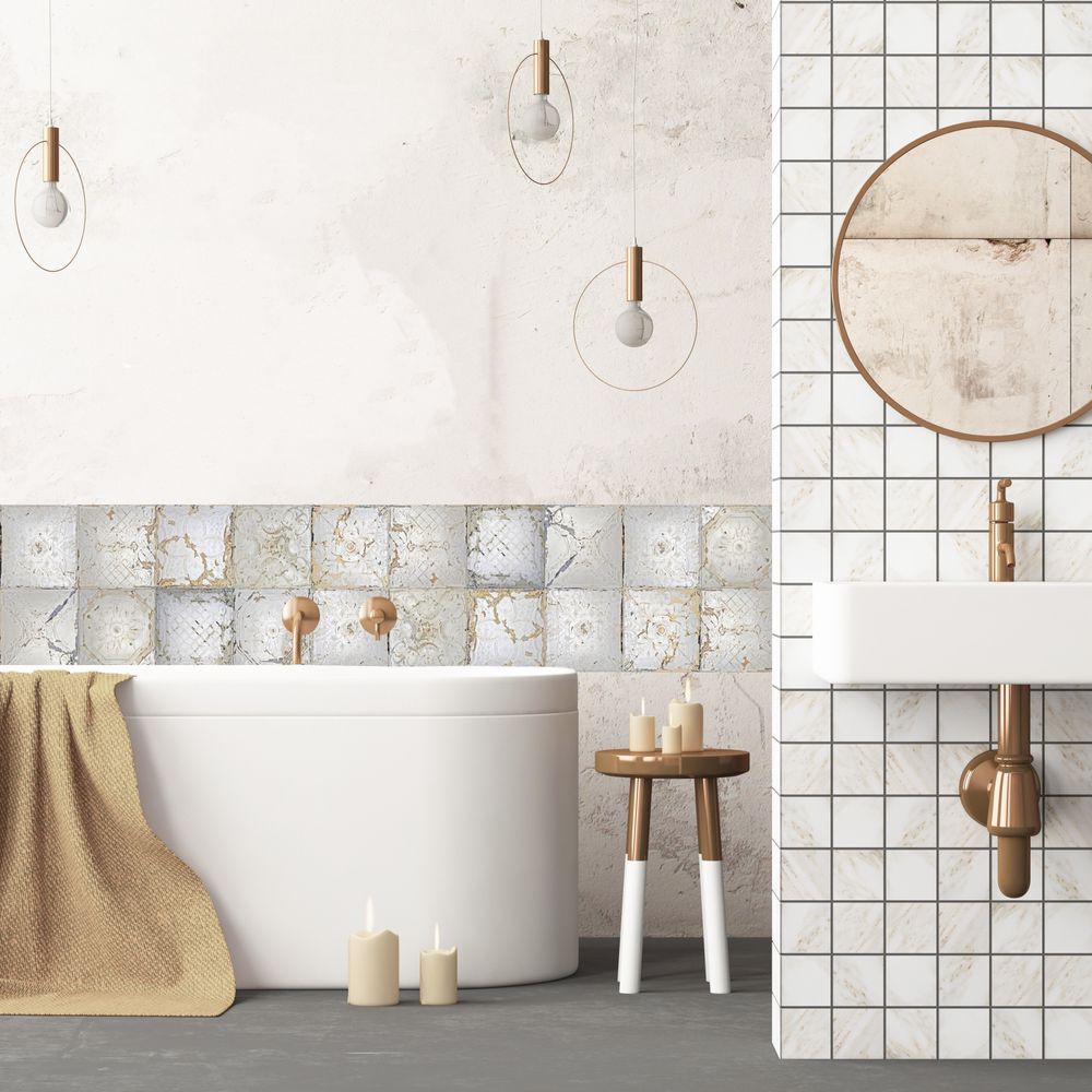 Other wall decoration - Crédence Tin Tiles - CIMENT FACTORY