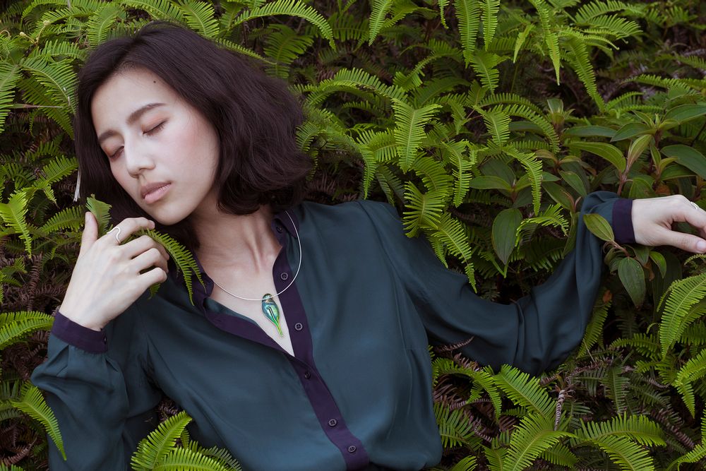 Cosmétiques - brûlé artisanat d'art bracelet et ustensile - INTZUITION JEWELRY