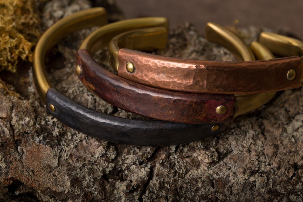 Cosmétiques - brûlé artisanat d'art bracelet et ustensile - INTZUITION JEWELRY