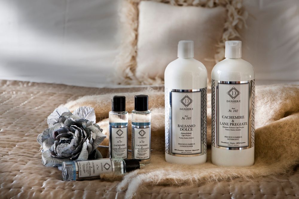 Homewear - CASHMERE LAUNDRY (102) & CASHMERE SOFTNESS BALM (103) - DANHERA ITALY
