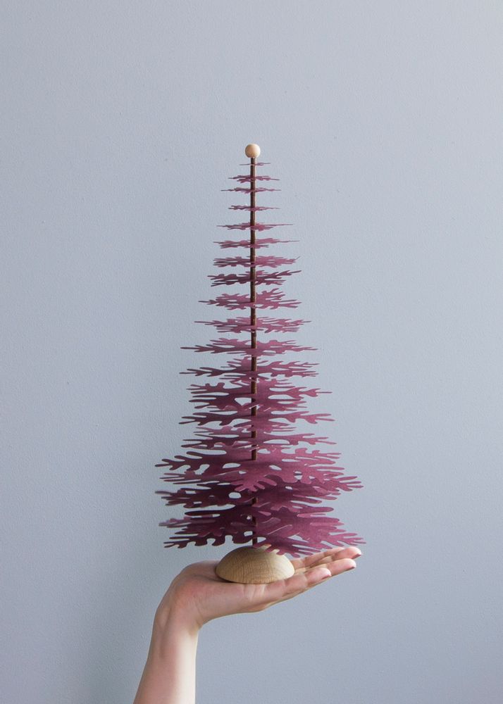 Objets de décoration - Ornements de papier de Noël rouge - FABGOOSE