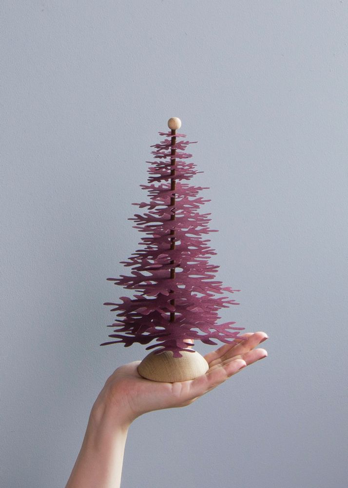 Objets de décoration - Ornements de papier de Noël rouge - FABGOOSE