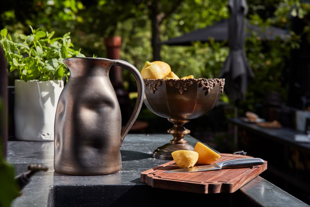 Céramique - Carafe - Pichet denté - DUTCHDELUXES INTERNATIONAL BV