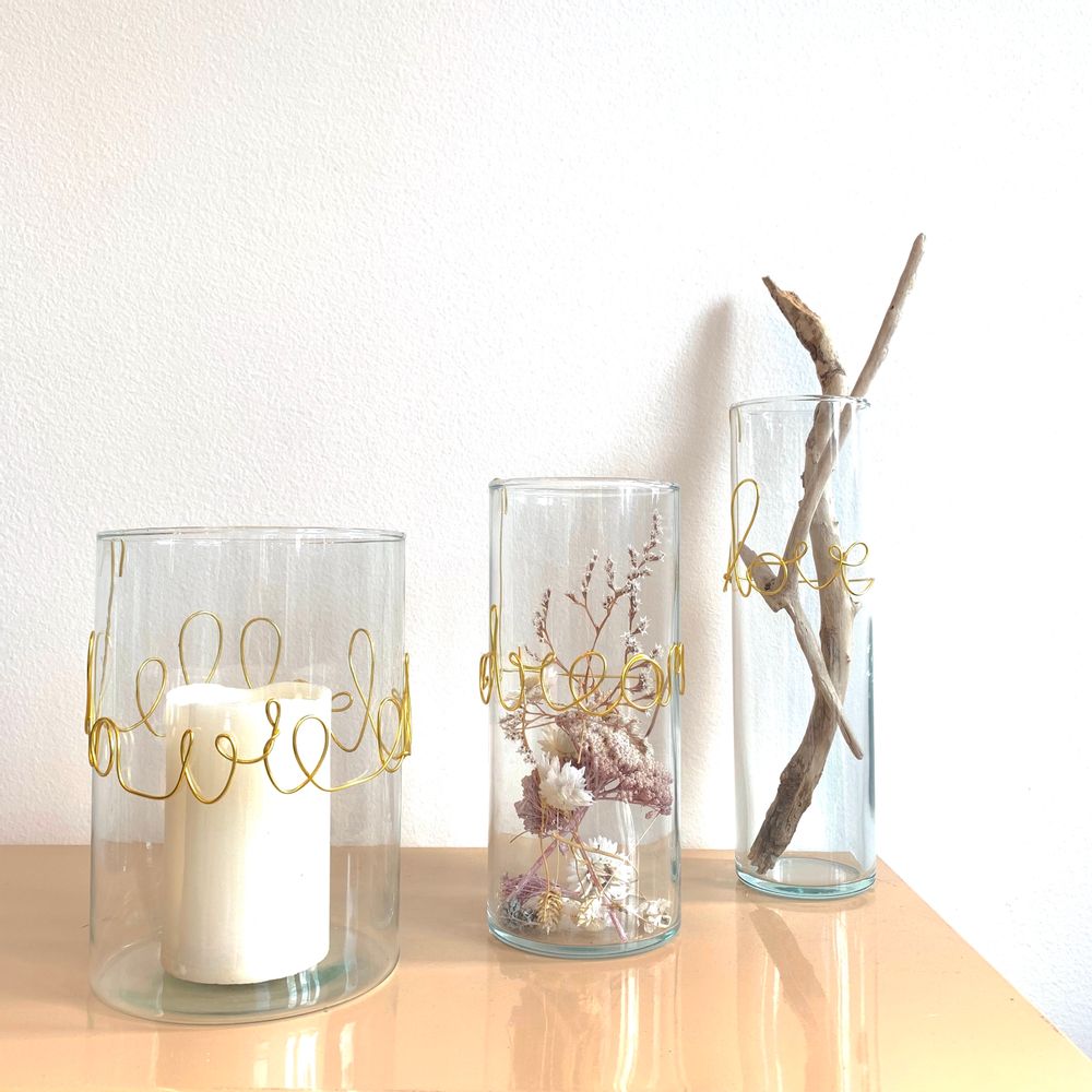 Vases - Vase à message petit modèle - LES LOVERS DECO