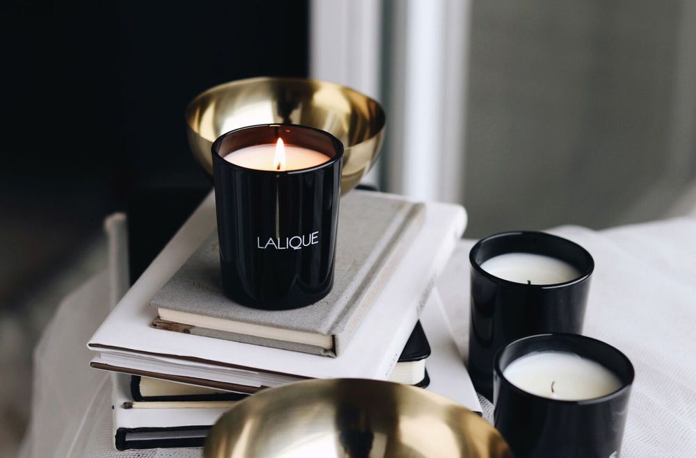 Objets de décoration - CHILI - BOUGIE PARFUMÉE - LALIQUE VOYAGE DE PARFUMEUR