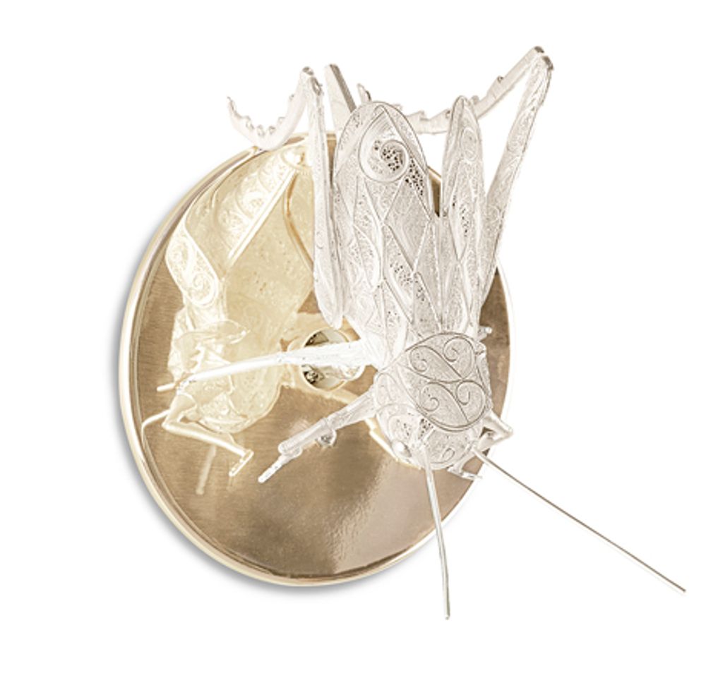 Wall lamps - FILIGREE CRICKET Wall Lamp - BOCA DO LOBO