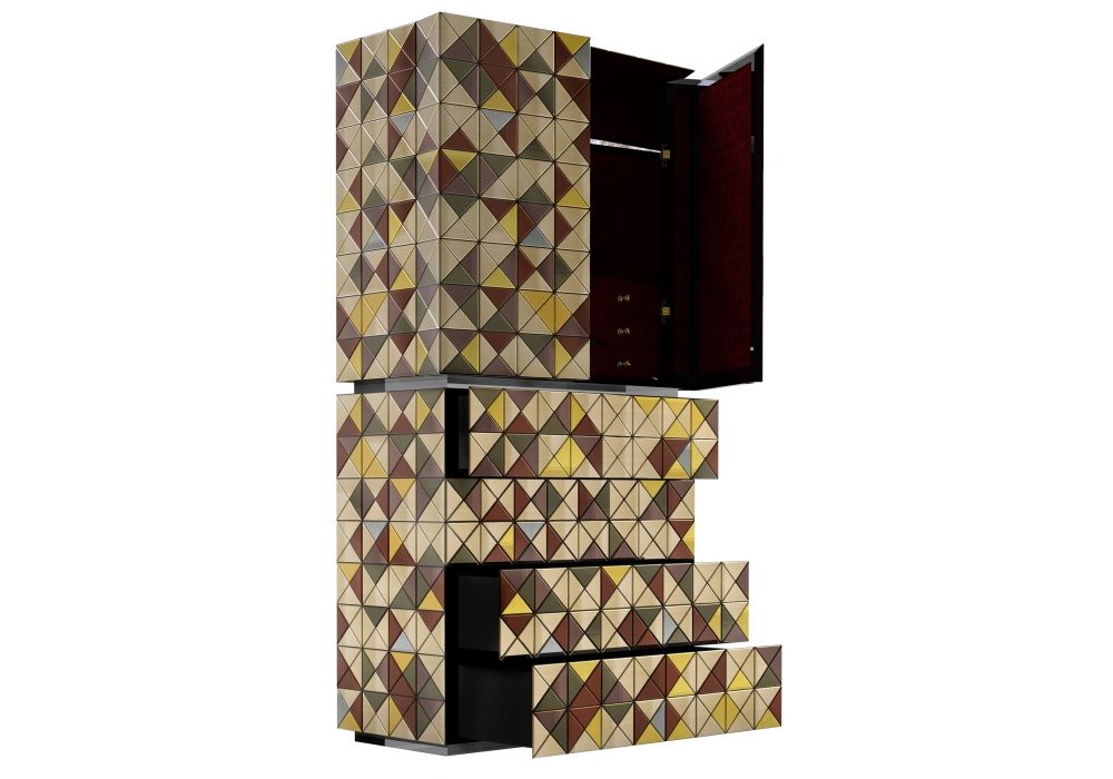 Boîtes de rangement  - Pixel Anodized - BOCA DO LOBO