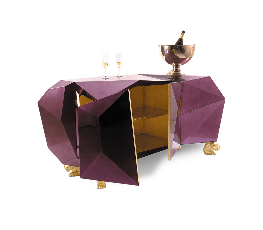 Sideboards - DIAMOND AMETHYST Sideboard - BOCA DO LOBO