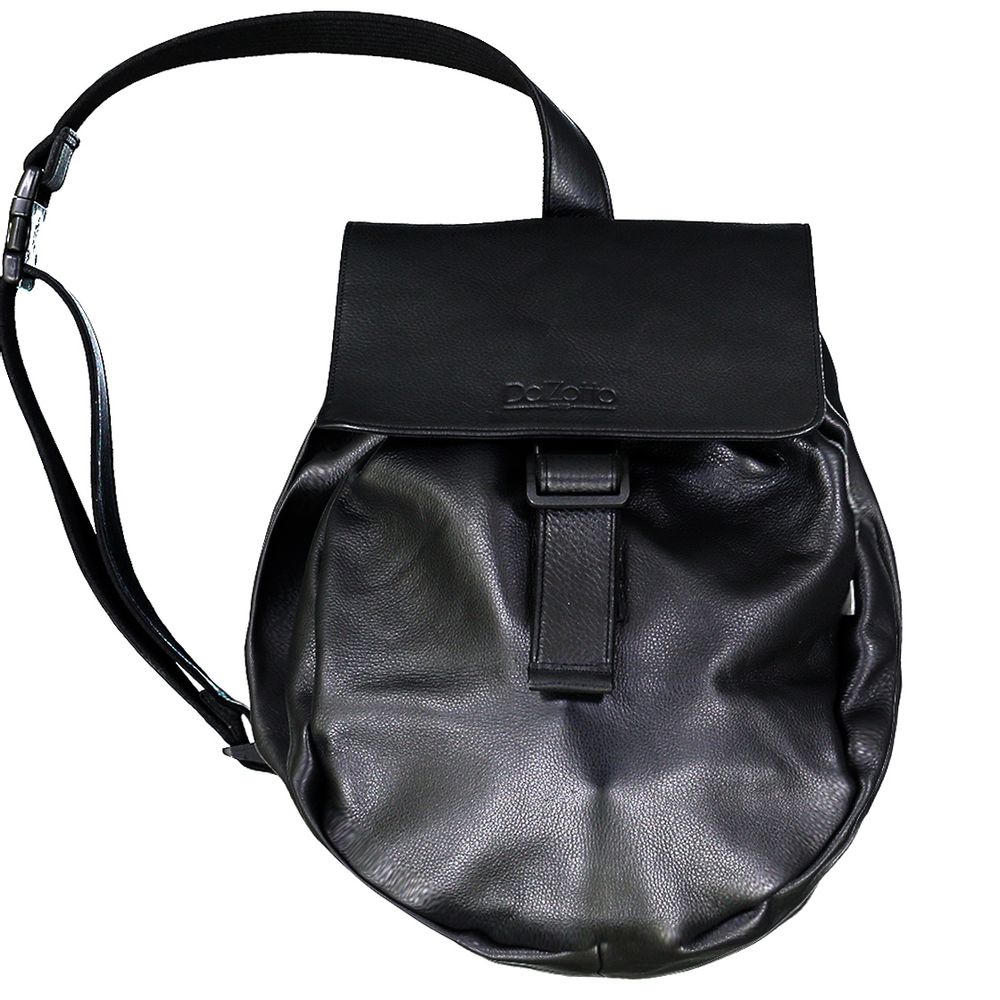 Sacs et cabas - Sac baudrier en cuir Noir - DALZOTTO