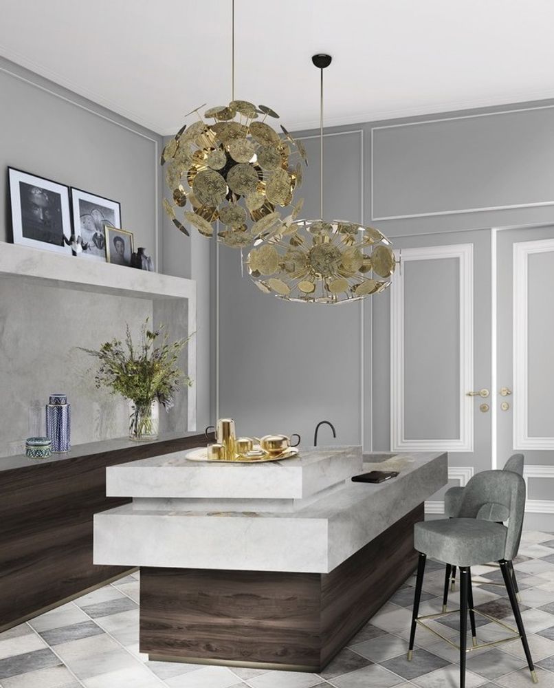 Hanging lights - NEWTON Suspension Lamp - BOCA DO LOBO