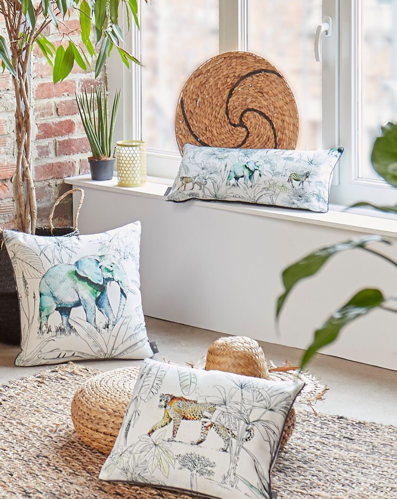 Fabric cushions - Printed accessories - ART DE LYS