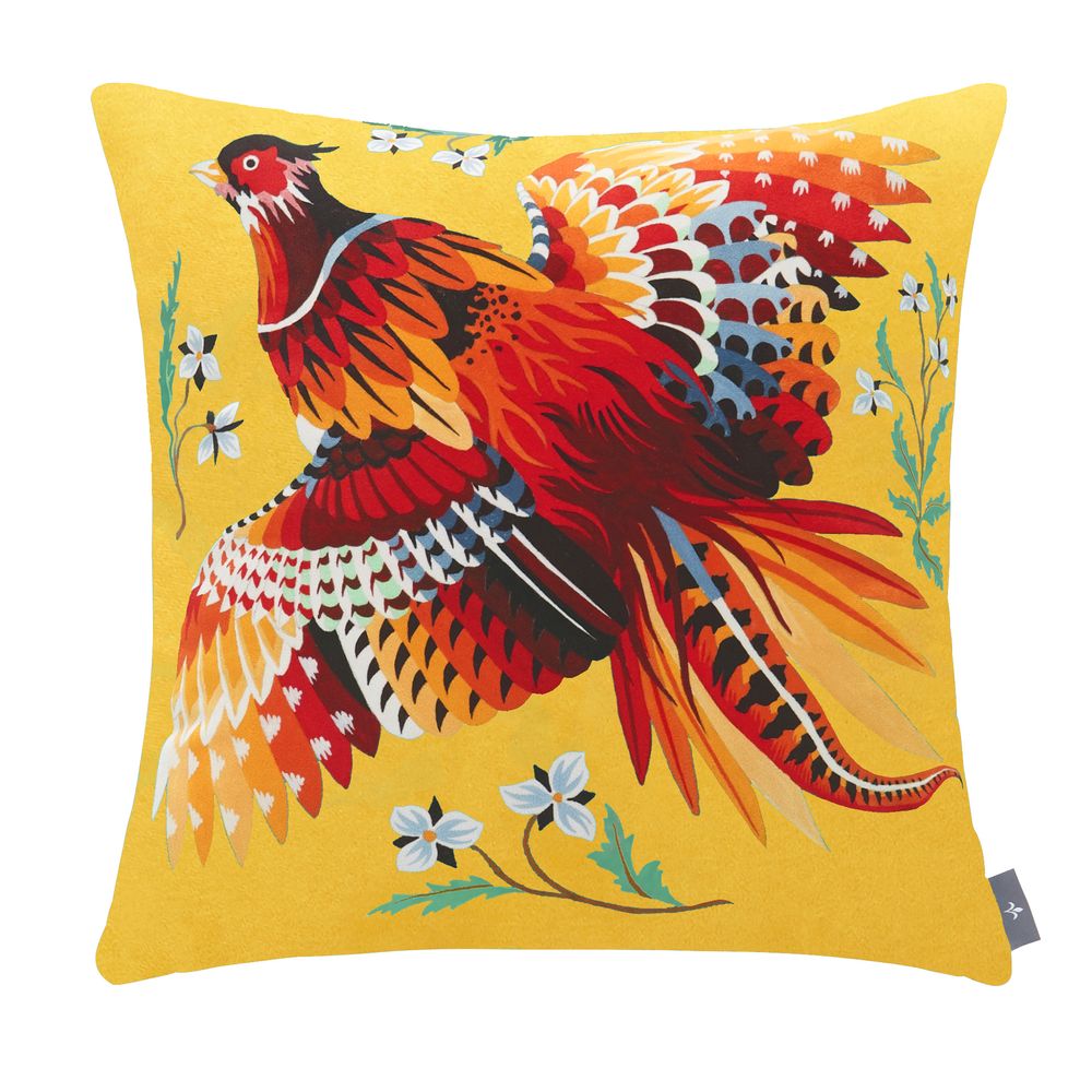 Fabric cushions - Woodcock & Pheasant Printed collection - ART DE LYS