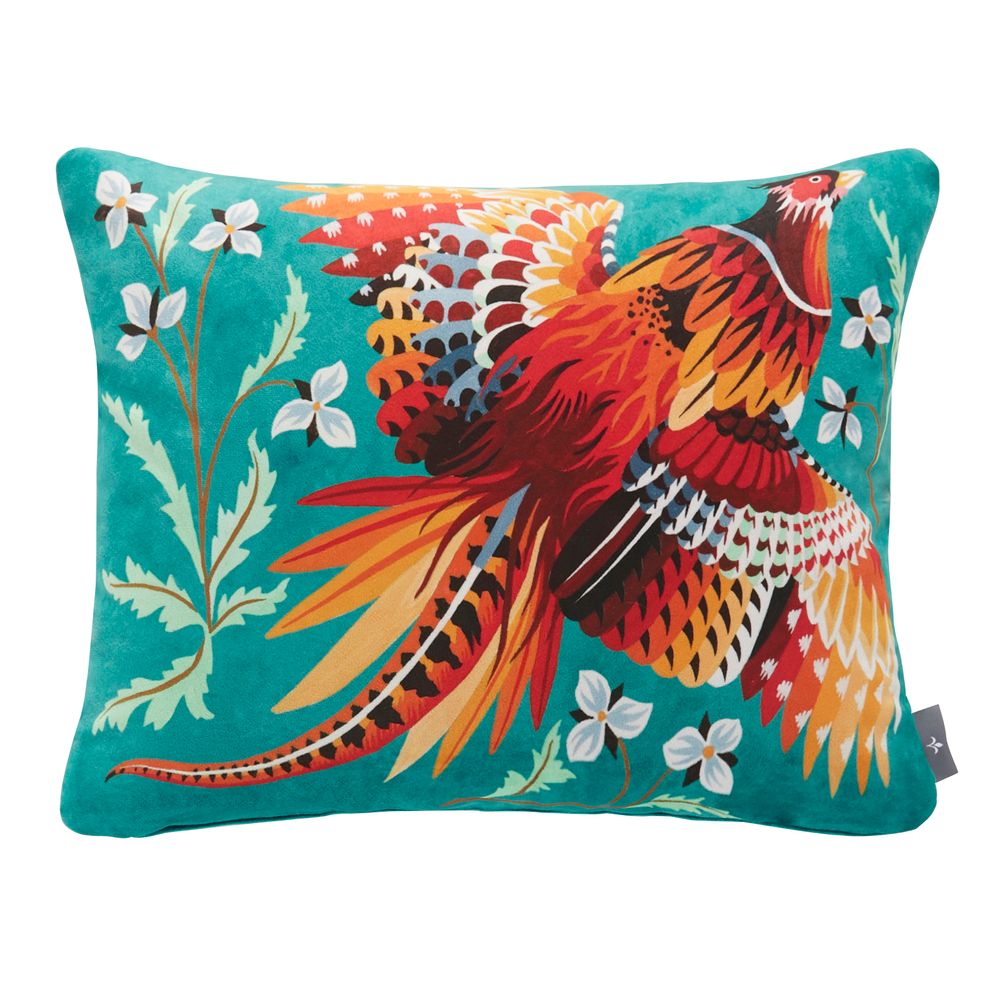 Fabric cushions - Woodcock & Pheasant Printed collection - ART DE LYS