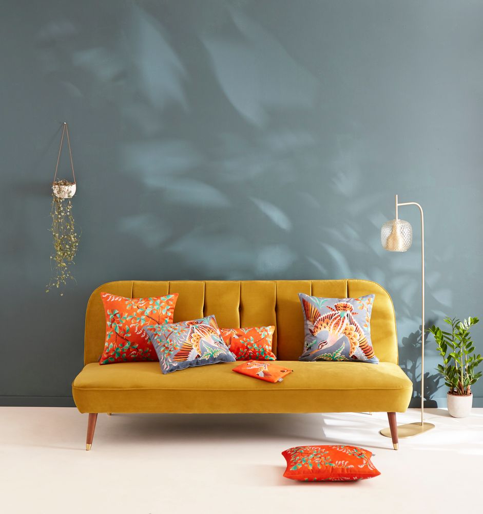 Fabric cushions - Woodcock & Pheasant Printed collection - ART DE LYS