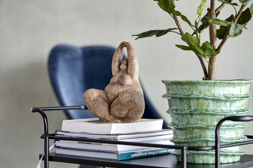 Sculptures, statuettes and miniatures - Figure big lady 20X25 brown - LAUVRING