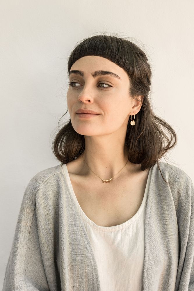 Jewelry - Rocky Disc Hoops - ESSYELLO