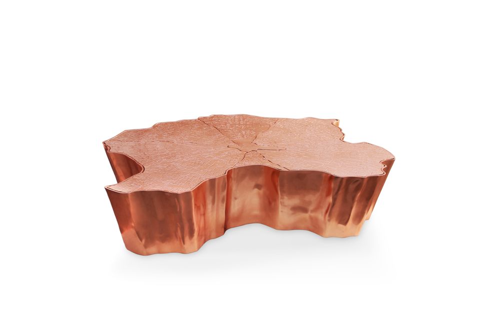Tables basses - EDEN Table centrale en cuivre - BOCA DO LOBO