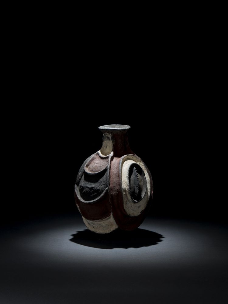 Unique pieces - Polychromatic ritual potteries, Twa Uganda - KANEM