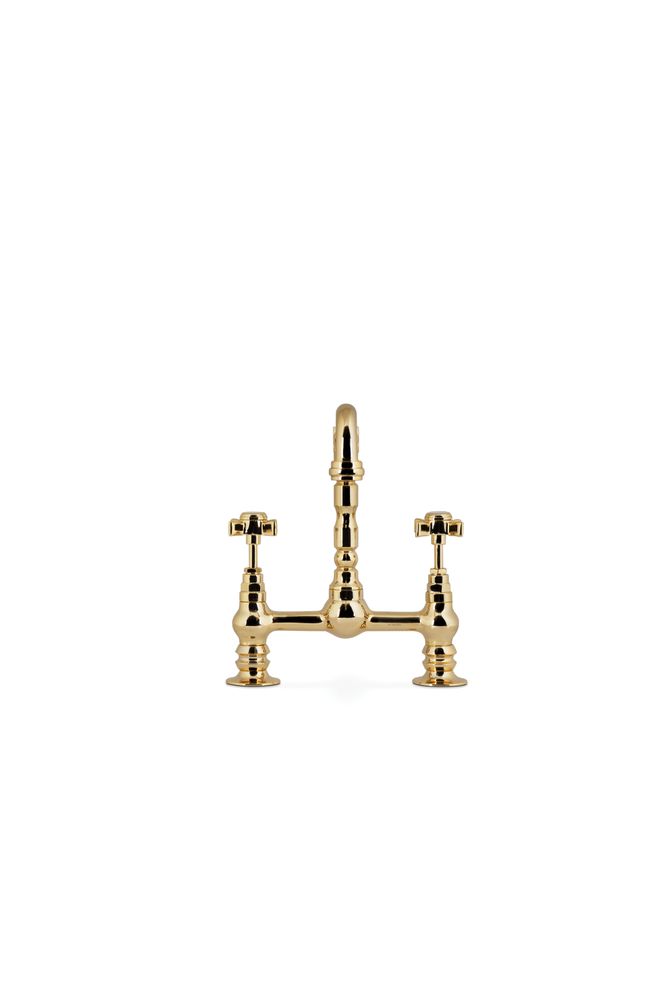 Kitchen taps - BOURGEOIS TWO HOLE MIXER TAP - MAISON VALENTINA