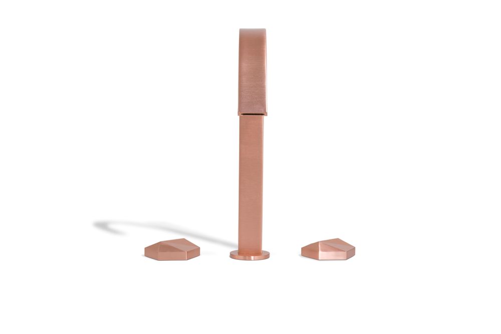 Robinets de cuisine - ROBINET MÉLANGEUR TROIS TROUS DIAMANT - MAISON VALENTINA