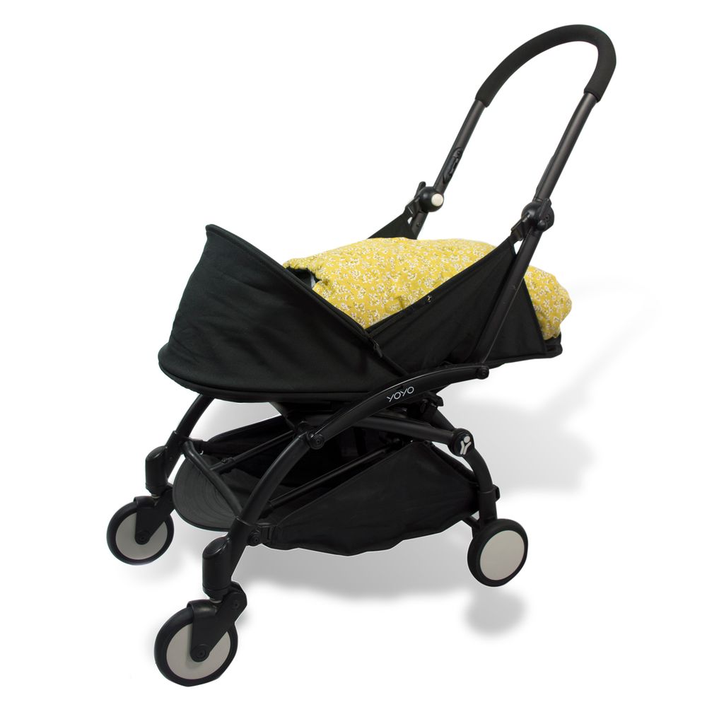 Kids accessories - Footmuff for Babyzen Yoyo ®and 0+ group Curry Flower - FUN*DAS BCN