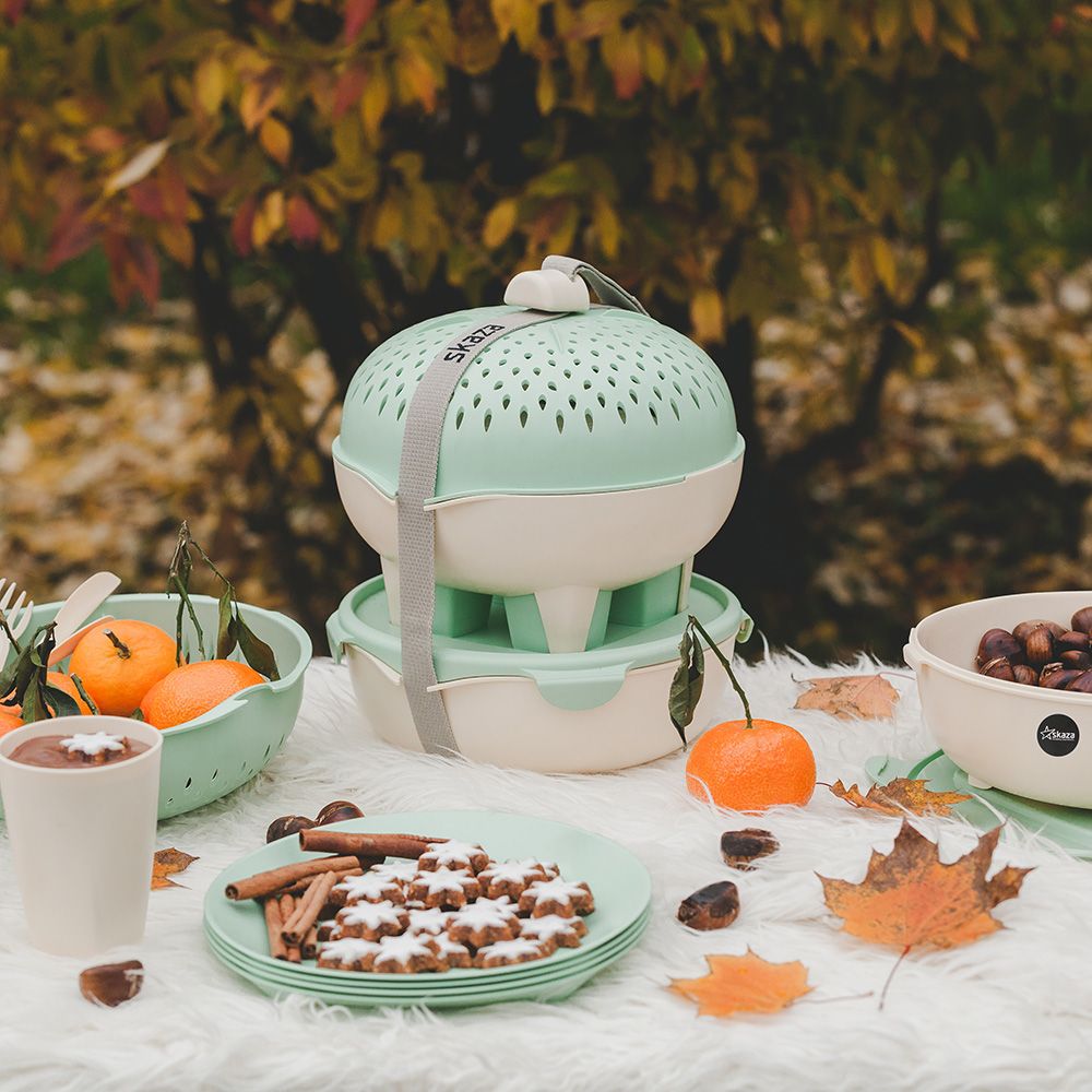 Terraces - Pick&Go Picnic Set made from biobased materials - PLASTIKA SKAZA - EXCEEDING EXPECTATIONS