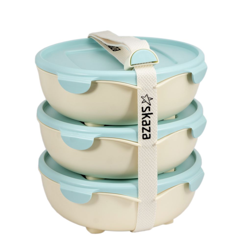 Meubles de cuisines - Set de bols Pick&Go en matériaux biosourcés - PLASTIKA SKAZA - EXCEEDING EXPECTATIONS