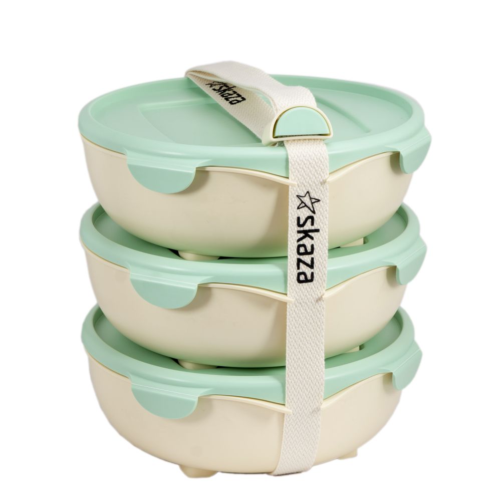 Meubles de cuisines - Set de bols Pick&Go en matériaux biosourcés - PLASTIKA SKAZA - EXCEEDING EXPECTATIONS
