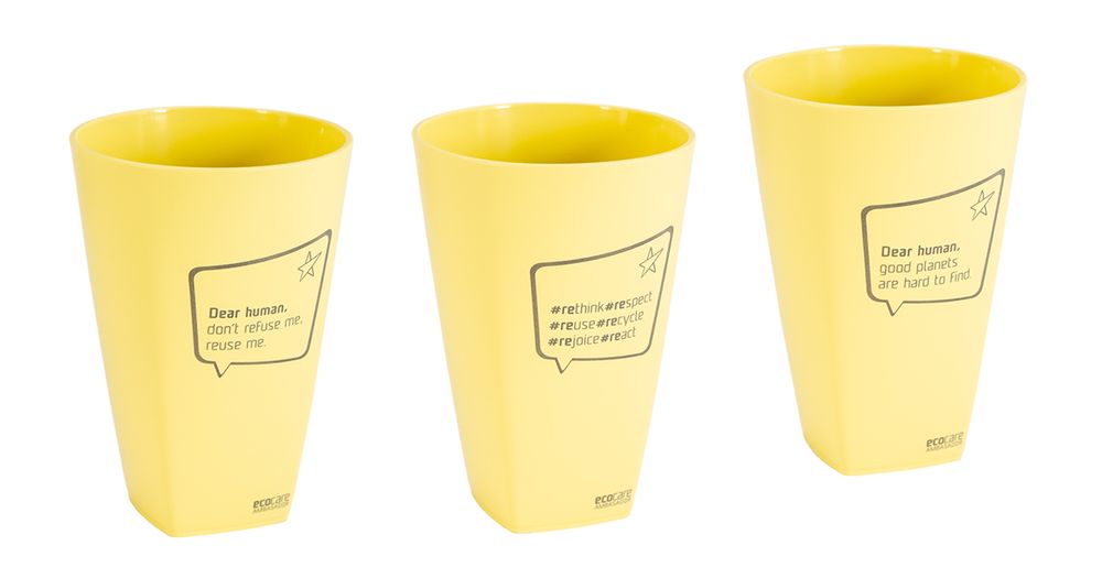 Accessoires de jardinage - TASSE ECO CARE fabriquée à partir de matériaux biosourcés - PLASTIKA SKAZA - EXCEEDING EXPECTATIONS