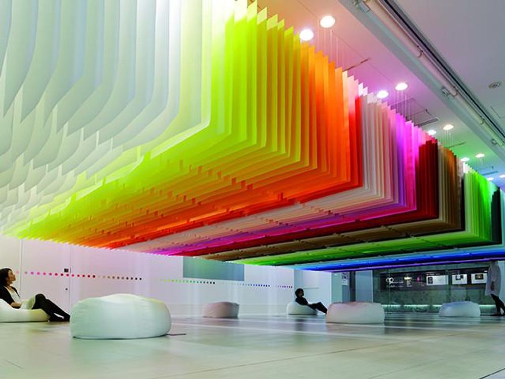 Revêtements muraux - PLAFOND PAPIER DROP STRIPE® - PROCEDES CHENEL INTERNATIONAL