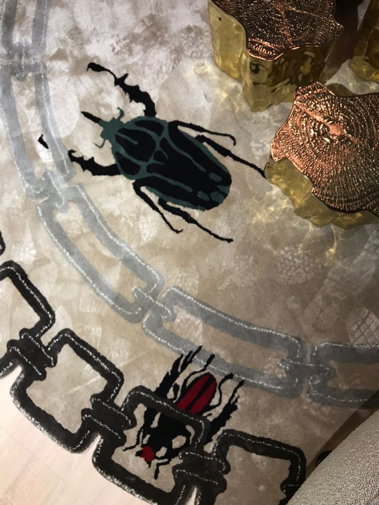 Autres tapis - TAPIS DE PUNAISES D'OR - RUG'SOCIETY