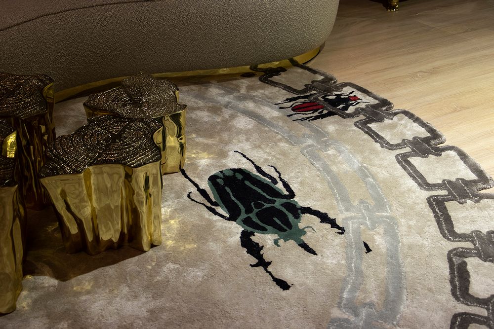 Autres tapis - TAPIS DE PUNAISES D'OR - RUG'SOCIETY