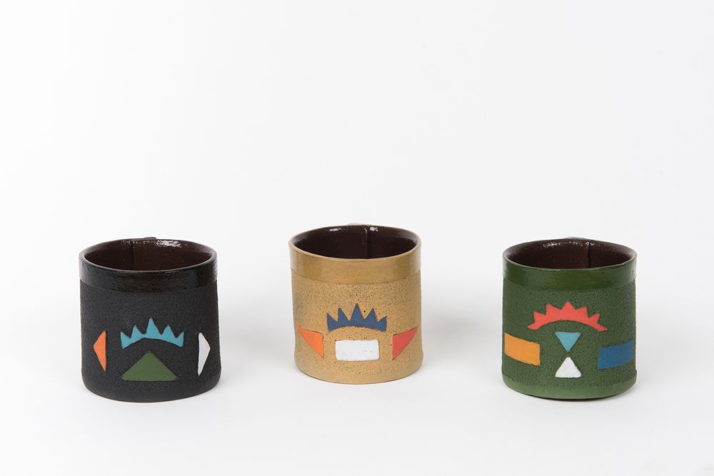 Tasses et mugs - TASSES A EXPRESSO & MUGS - COLLECTION "ISIQHAZA" - MAHATSARA