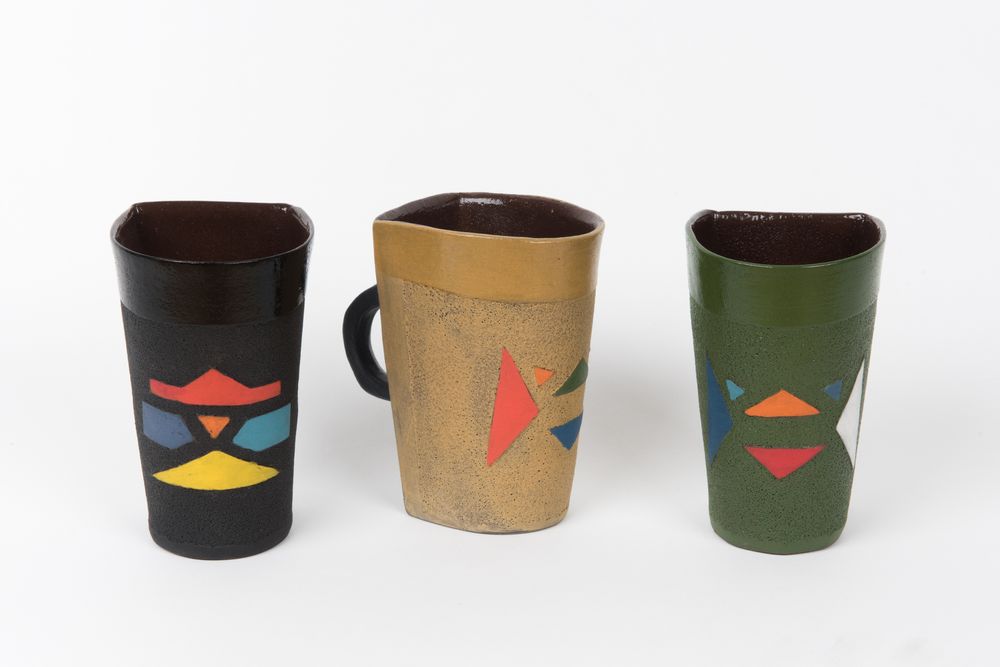 Tasses et mugs - TASSES A EXPRESSO & MUGS - COLLECTION "ISIQHAZA" - MAHATSARA