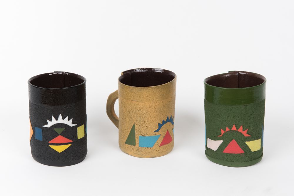 Tasses et mugs - TASSES A EXPRESSO & MUGS - COLLECTION "ISIQHAZA" - MAHATSARA
