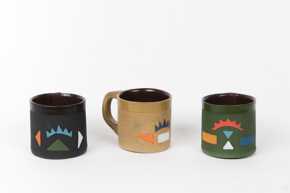 Tasses et mugs - TASSES A EXPRESSO & MUGS - COLLECTION "ISIQHAZA" - MAHATSARA