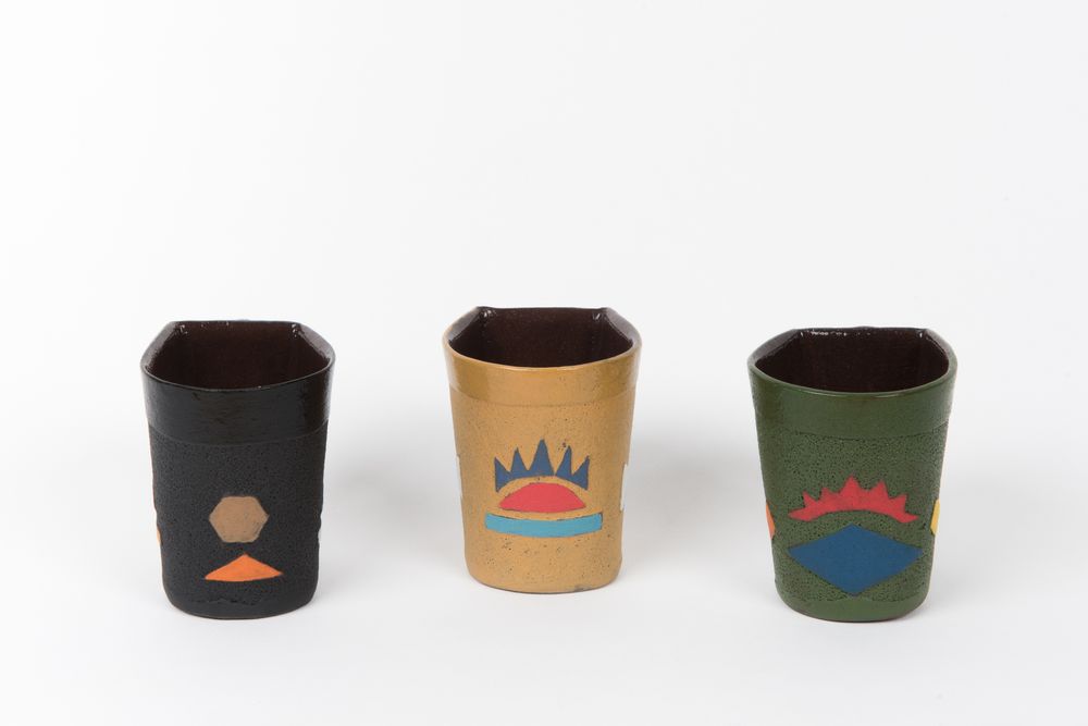Tasses et mugs - TASSES A EXPRESSO & MUGS - COLLECTION "ISIQHAZA" - MAHATSARA