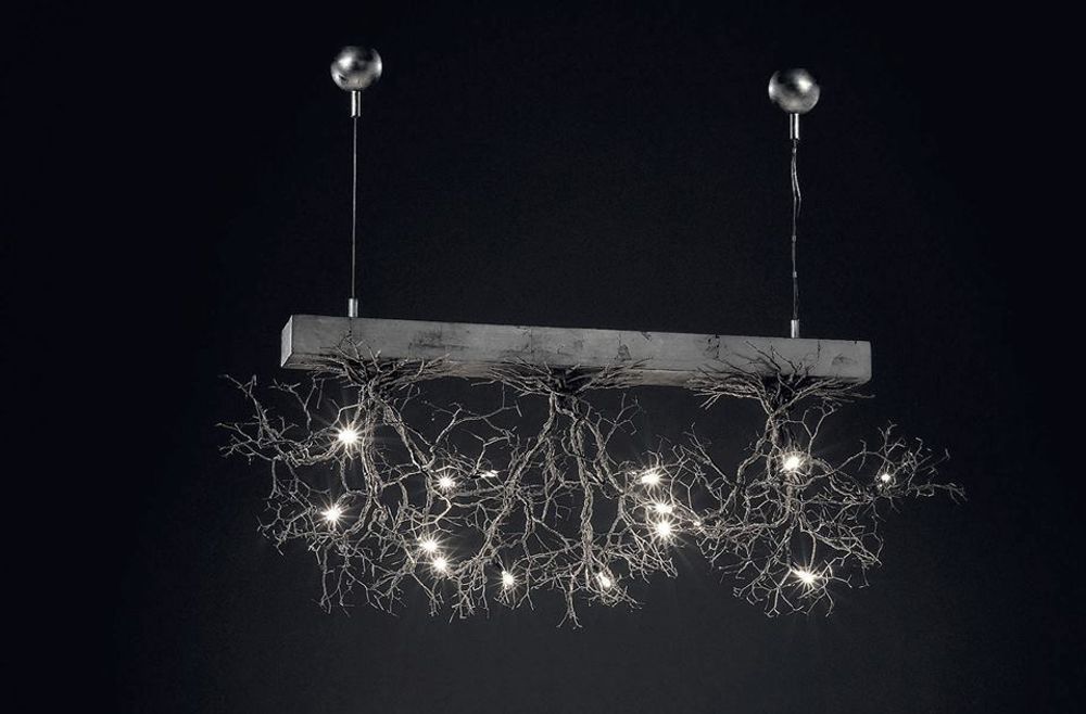 Ceiling lights - Roots Large Bar 3 - F+M FOS
