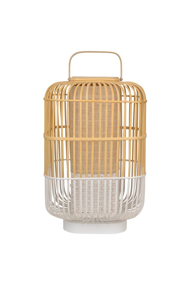 Lampes de table - Lampe de table et lanterne BAMBOO SQUARE - FORESTIER