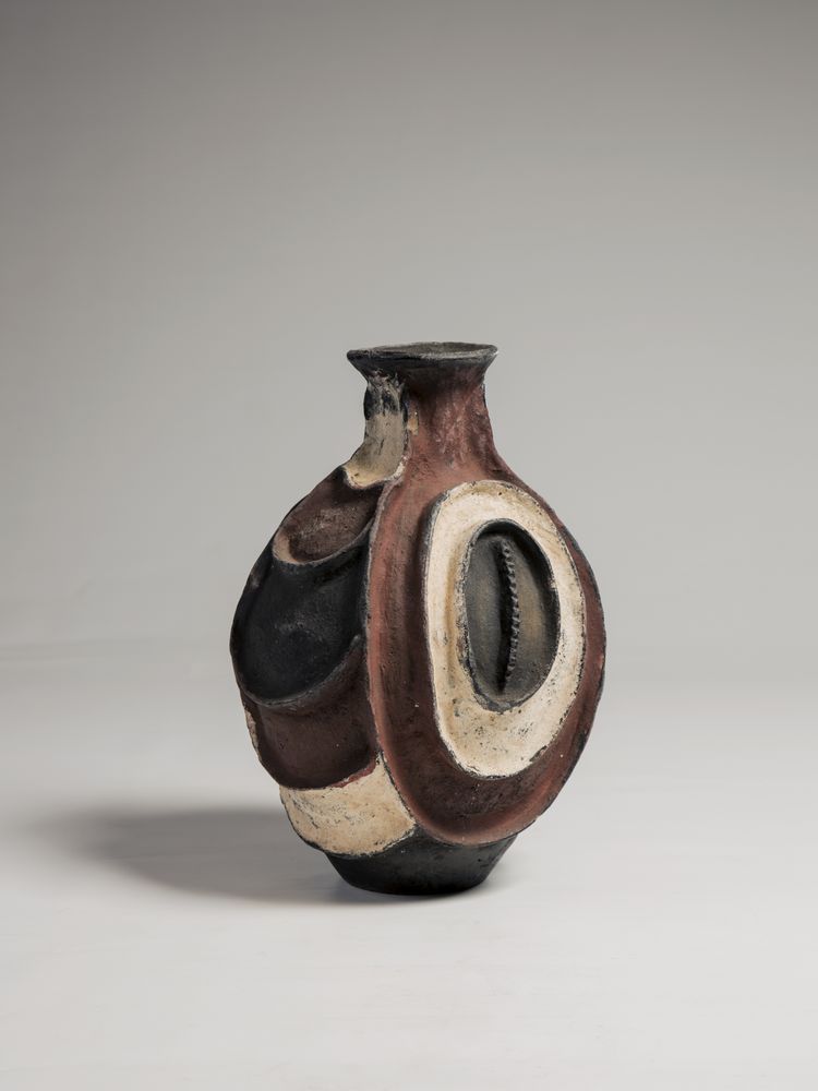Unique pieces - Polychromatic ritual potteries, Twa Uganda - KANEM