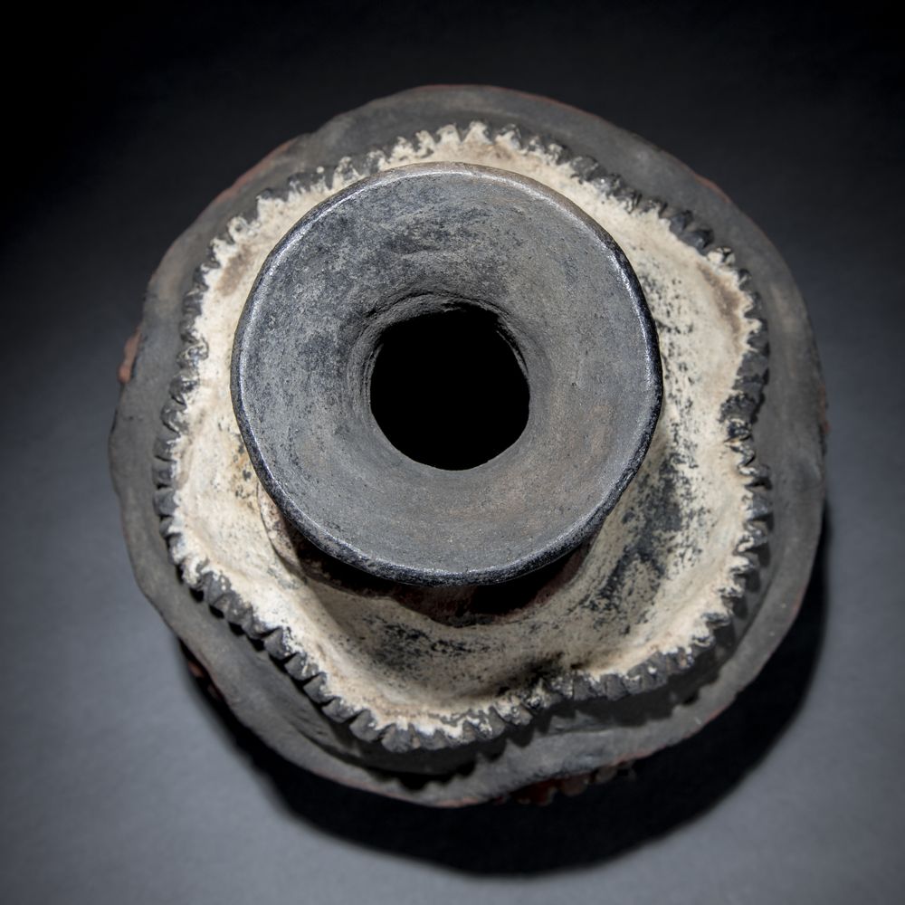 Unique pieces - Polychromatic ritual potteries, Twa Uganda - KANEM